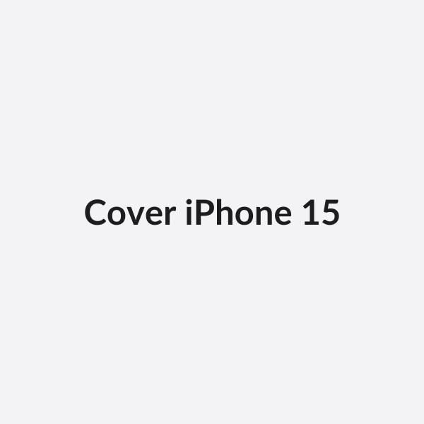 Cover MagSafe trasparente per iPhone 15
