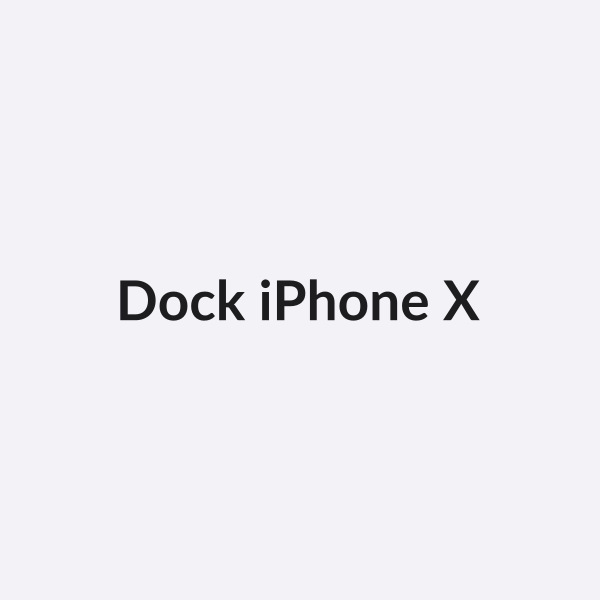 Connettore di ricarica (Dock) compatibile iPhone X