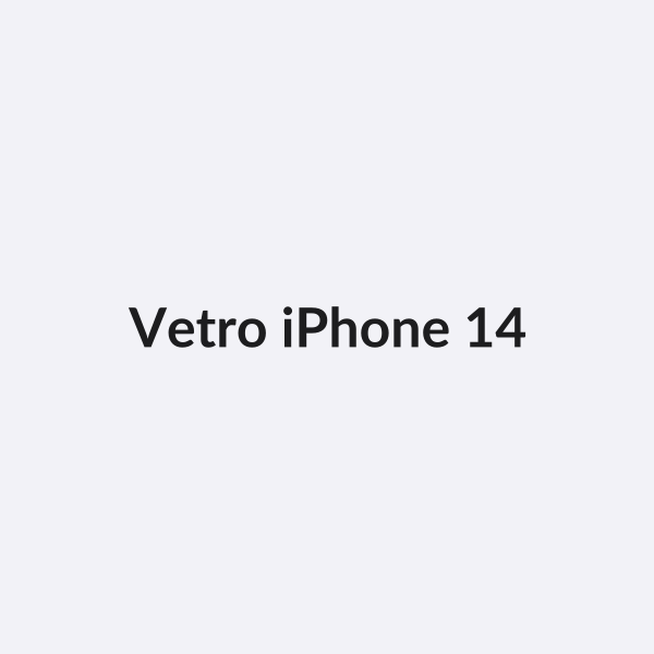 Vetro temprato 9H per iPhone 14 - confezione 2 pezzi
